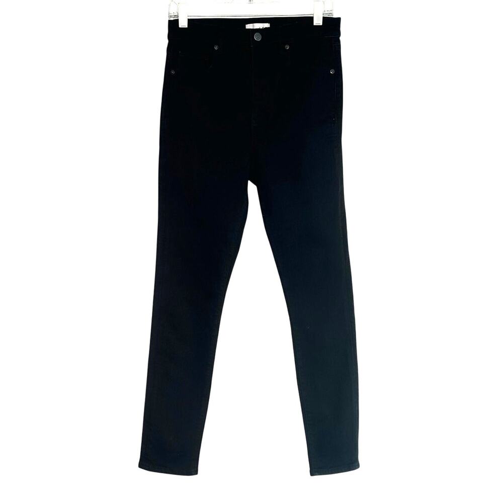 Loft black skinny jeans size 6